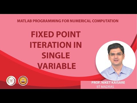 Fixed Point Iteration in Single Variable