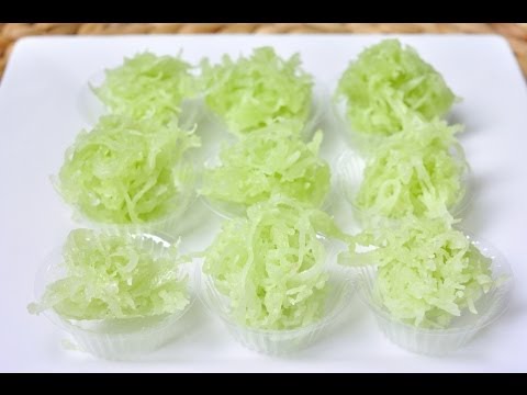 [Thai Dessert] Sweet Coconut Ball  (Ma Prao Kaew)
