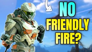 Halo infinite has no Friendly Fire...But the bots are great!