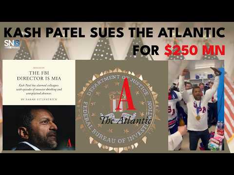 Video Kash Patel vs. The Atlantic: The Article, the Denial, and the Lawsuit
