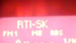 Rti - Radio Tatras International In Kosice 94.8 Fm On 11.1.2009