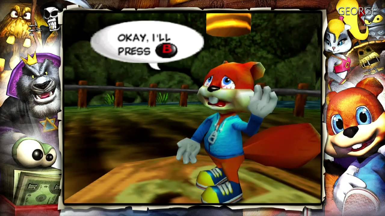 Rare Replay Conker's Bad Fur Day No Damage 1/8 YouTube