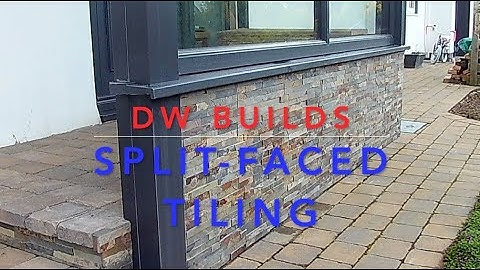 Stone Veneer Split Faced Tiling