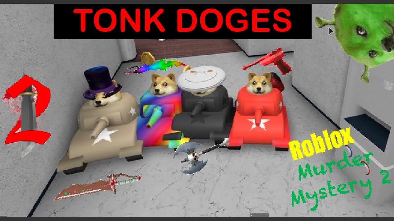Tank Doge Army Murder Mystery 2 Livestream Roblox Mm2 Youtube - dodge the murderer roblox murder mystery 2 dollastic plays
