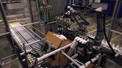 Collaborative Robotic Bottle Packaging Cell | Force Design