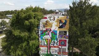 Mural del edificio T-3