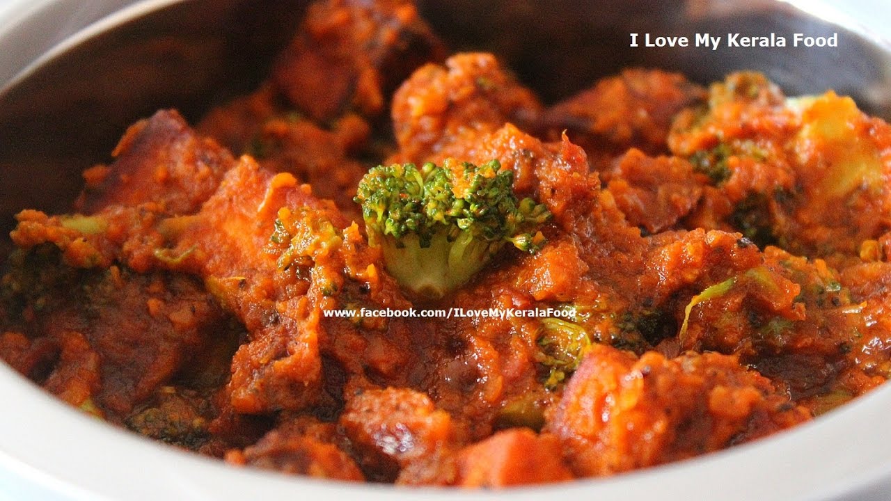 BroccoliPaneer Masala (Side Dish for Chapati) chinnuz' I Love My