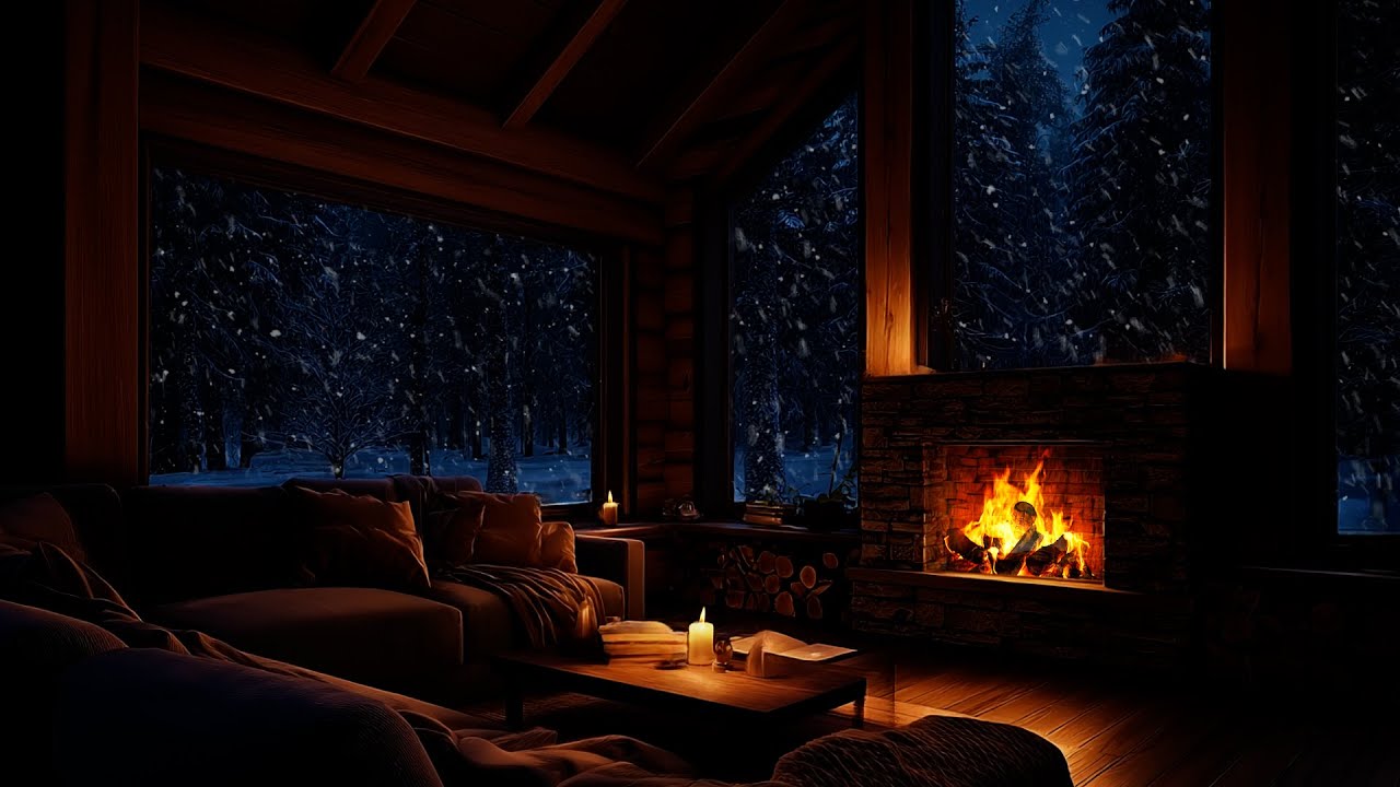 ❄️ Snowfall Serenades | Dreamy Piano Music with Snowfall for Sleep & Deep Concentration
