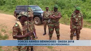 Sécurité : manœuvres des forces armées Béninoise