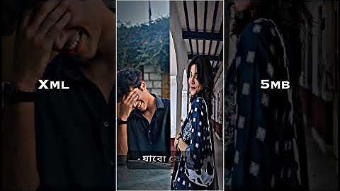 "EK JIBONE ETO PREM PABO KOTHAY 🥹🫶🏻 || NEW COUPLE XML FILE || BENGALI SONG PRESET FILE 🥰❤️