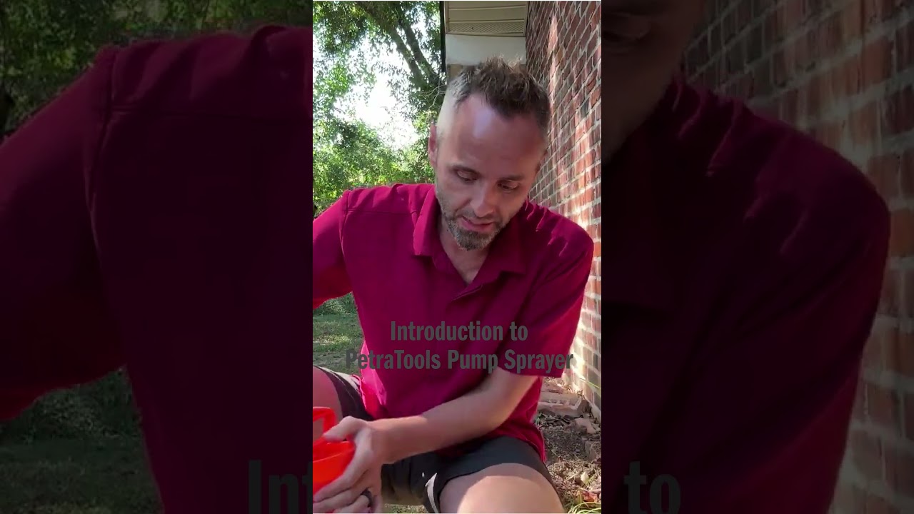 Introduction to PetraTools Pump Sprayer