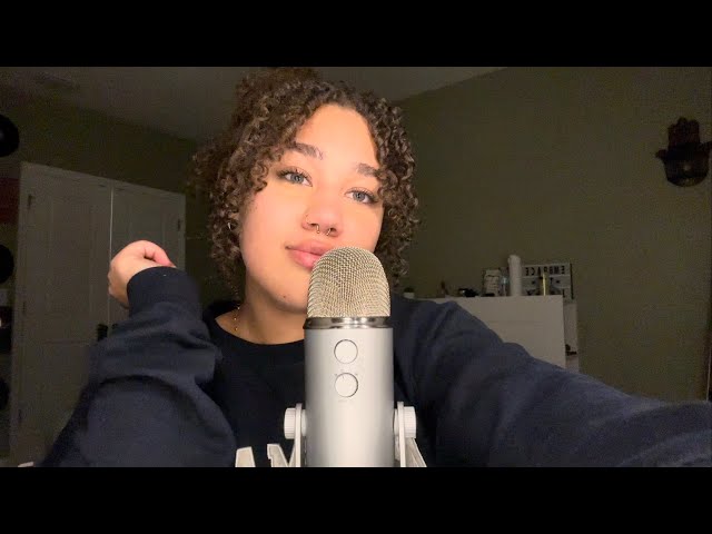 asmr mouth sounds & clicky whisper ramble