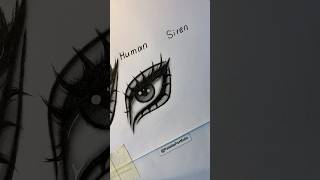 Eye Drawing. (Vampire, Human And Siren)