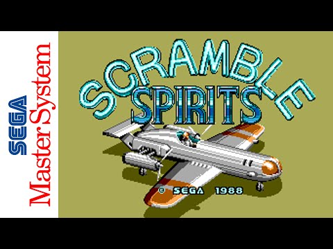 Master System Scramble Spirits 1988 Longplay 