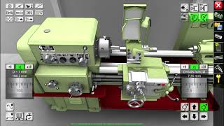 Simulación de Torno Ejercicio #1 | Lathe Simulator