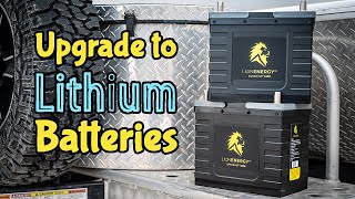 Upgrade your RV to Lithium Batteries: Shown in TAB 400