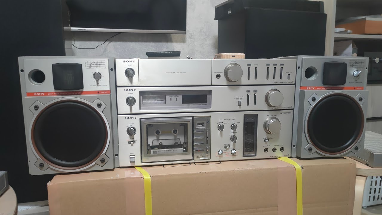 1979 SONY FALCON System TAE-20F TC-15F ST-10F SA-10F - YouTube