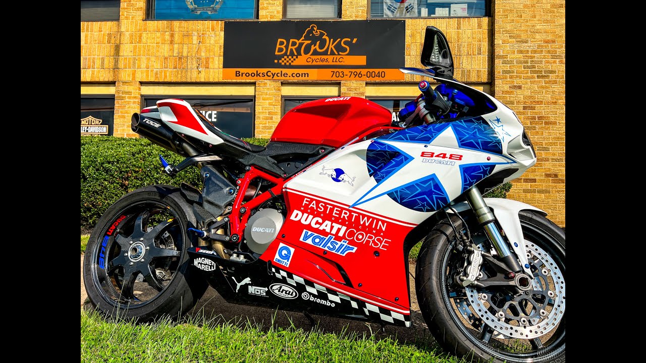 2010 Ducati 848 Nicky Hayden Edition – Iconic Motorbike Auctions