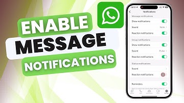 How To Enable WhatsApp Message Reaction Notifications