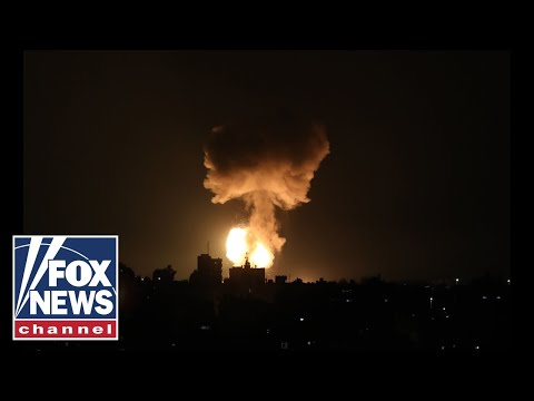 Israel blasts Hamas targets after rockets fired from Gaza.