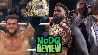 Download Lagu NoDQ Review 368: MJF regains the AEW world title, The Usos become WWE tag champions again MP3