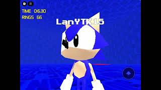 Playing Sonic jam ROBLOX!!