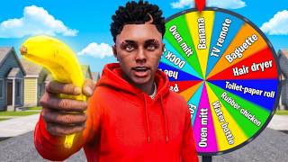 RANDOM WHEEL Picks My GUN in GTA 5 RP!
