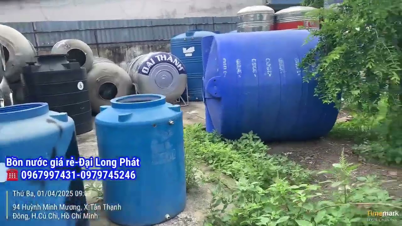 Bồn nước thanh lý giá rẻ, bồn nhựa, bồn inox , bể chứa nước nhiều mẫu mã kiểu dáng