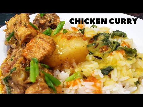 Guyanese Chicken Curry And Rice