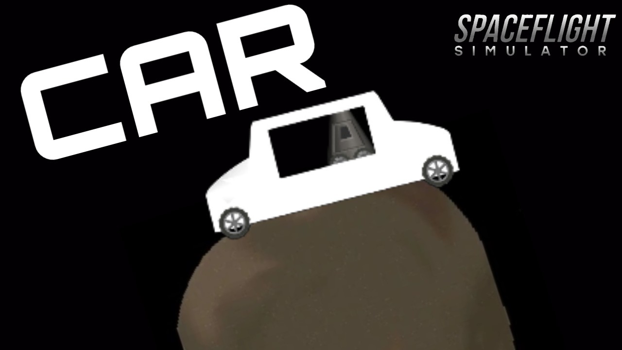 Машина на ASTEROID (SFS MULTIPLAYER)