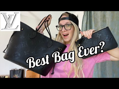 Unboxing and Mini Review! Louis Vuitton Empreinte Neverfull MM Turtledove 