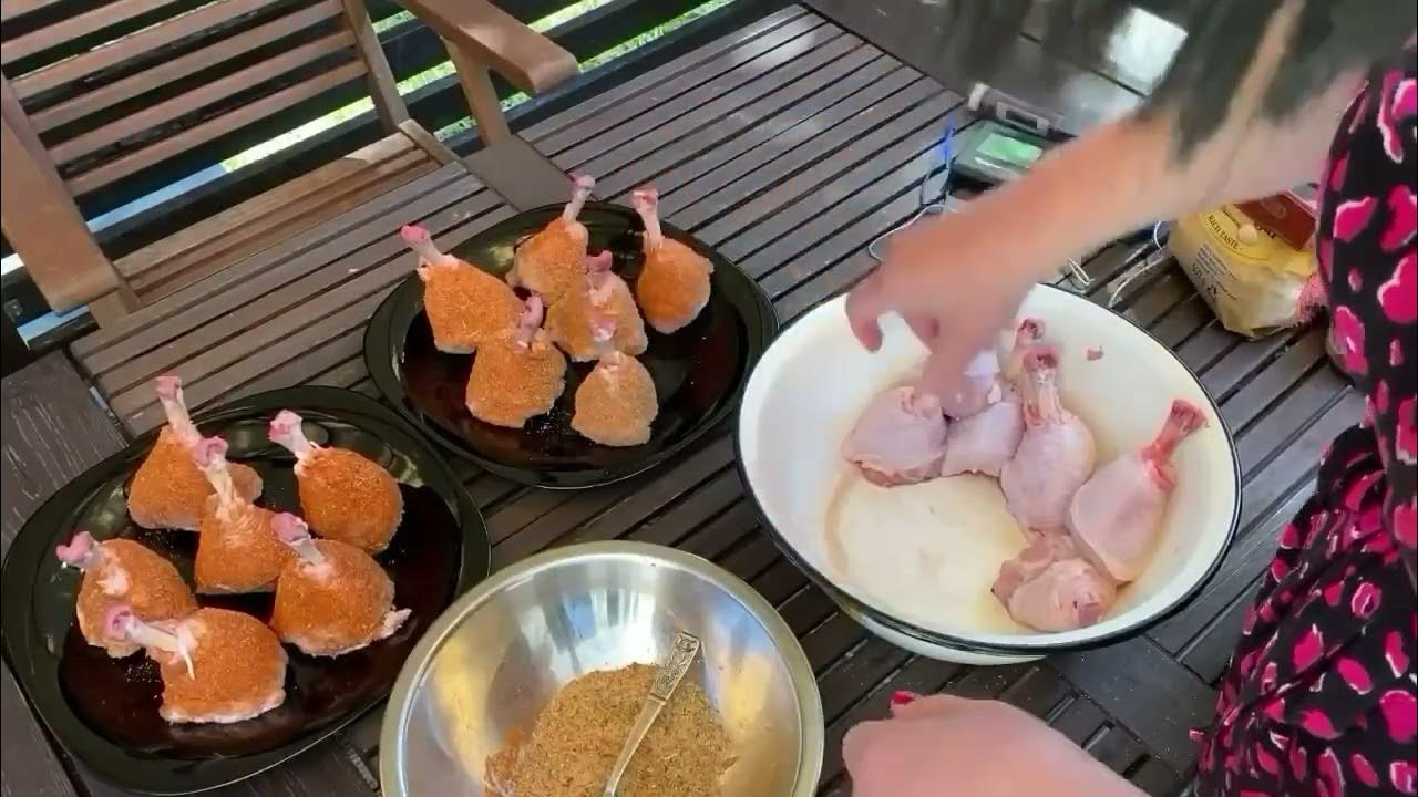Куриные ноги и кудахтанье / Легендарное блюдо в американских кругах ...