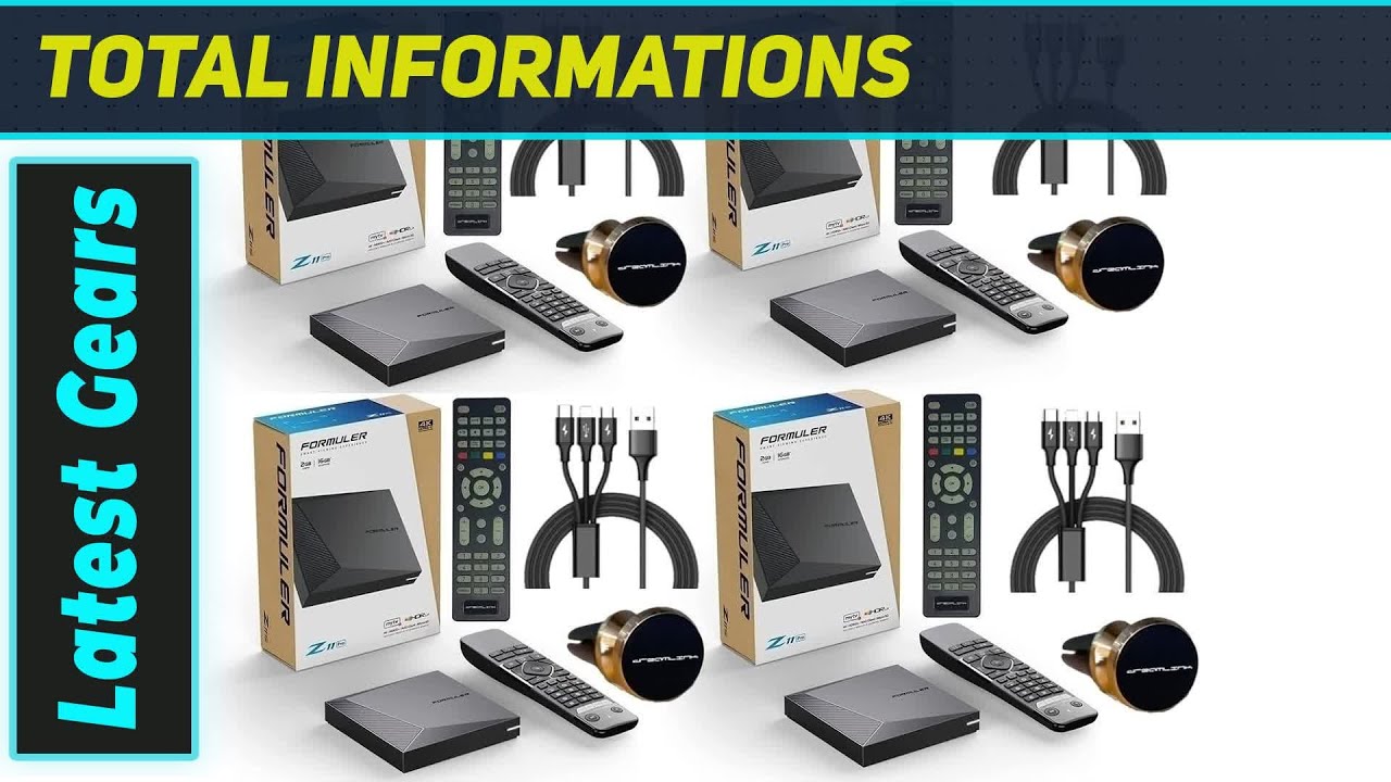 Formuler Z11 Pro Pack of 4: The Ultimate 4K Streaming Solution!