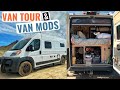 VAN TOUR & VAN MODS Review of Hymer Aktiv After 2 Years of RV Life / Van Life