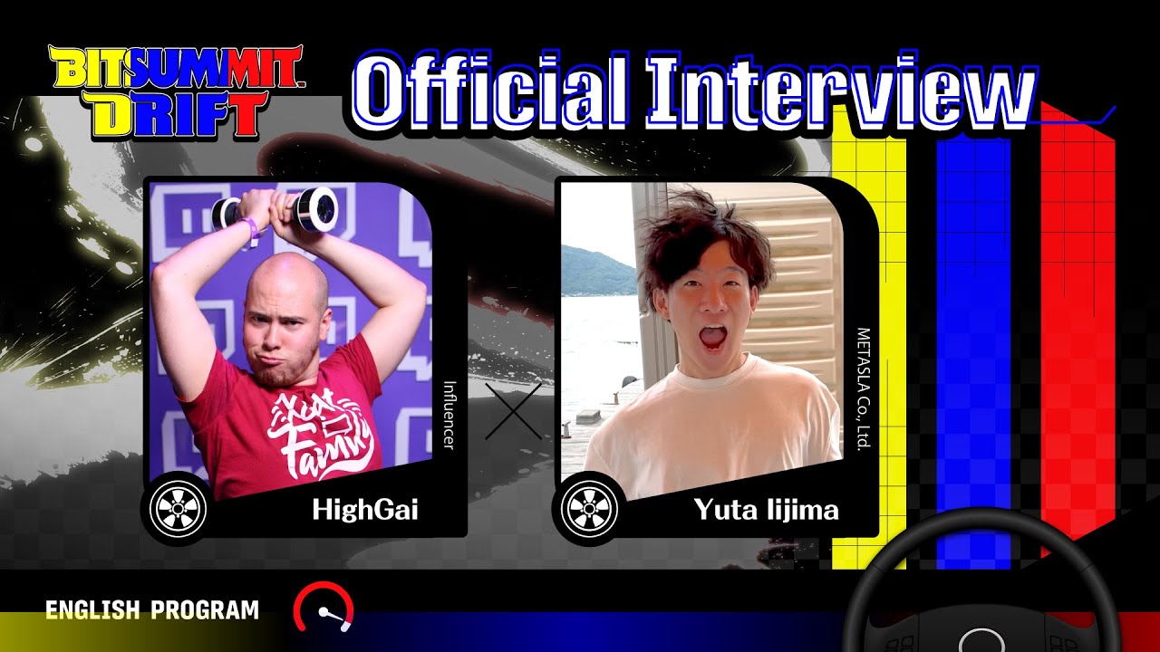 BitSummit Drift Official Interview w/ Yuta Iijima