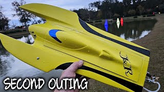 Finding my Bench Tune J&R Marine H26 ARTR Hydroplane