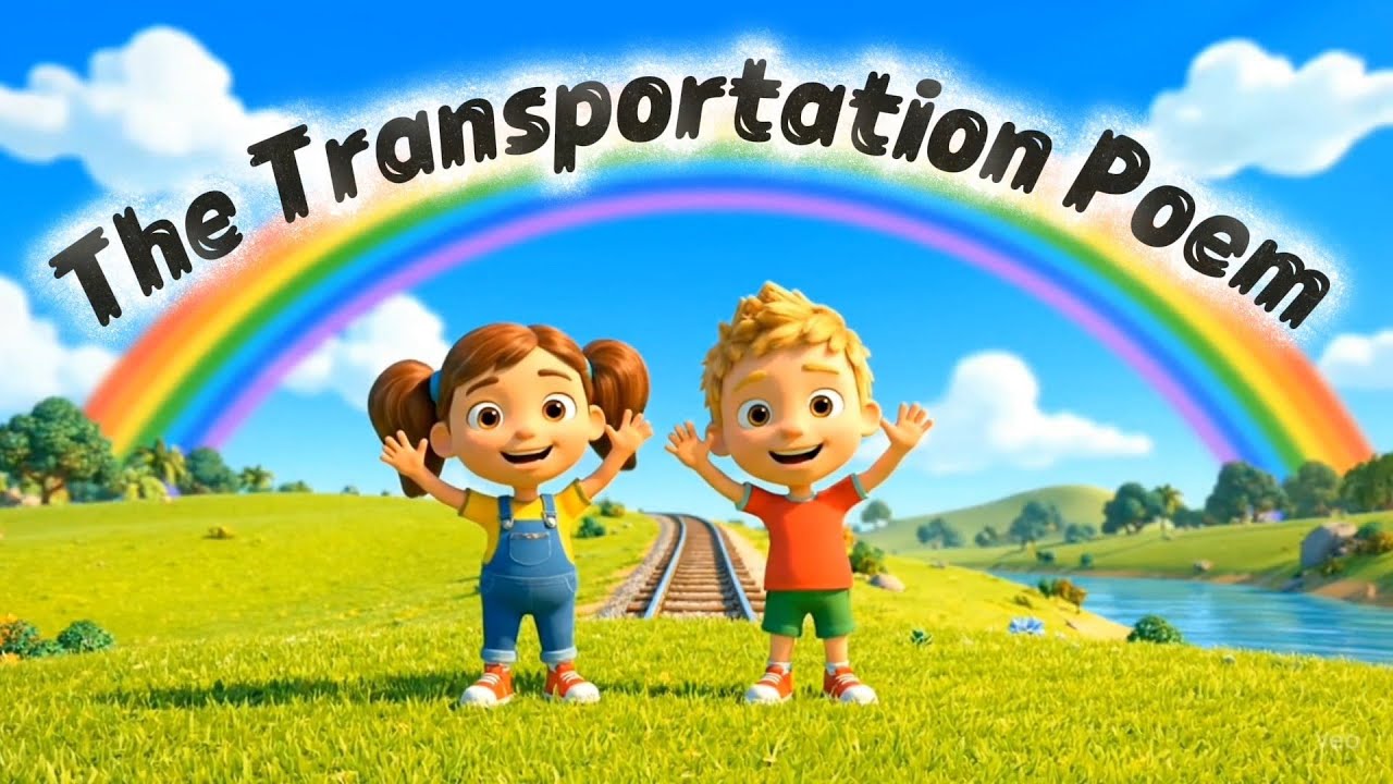 Learn About Vehicles with the Transportation Poem | Fun Kids Song