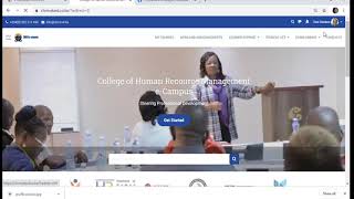 Details Navigating the CHRM eCampus LMS Update