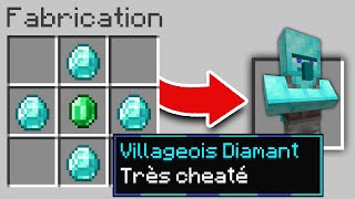 Minecraft mais je peux Craft des Villageois (très cheaté)