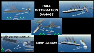 HULL DEFORMATION DAMAGE COMPILATION!!!!! | Cruise Ship Handling & Ship Mooring 3D screenshot 5