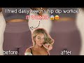 How I Got Rid Of My Hip Dips In 7 Days || Daisy Keech's Workouts