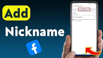 How To Add Nickname On Facebook (Updated)