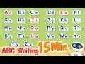 A to z letters abc writing alphabet writing