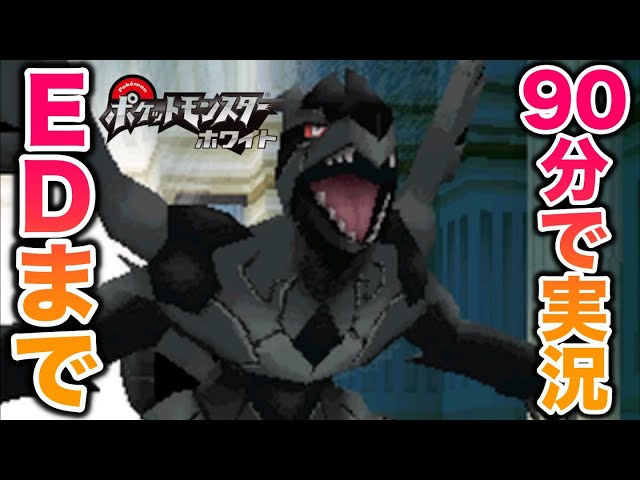 Masterpiece] Speedrunning Pokémon White to the End in 90 Minutes