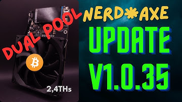 ⚡Nerd*Axe Update 1.0.35⚡