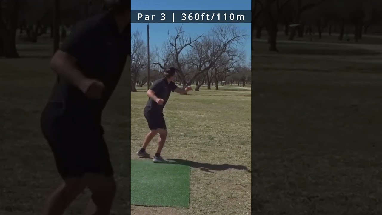 The Disc Golf BACKSPIN Golf Shot! 🤪