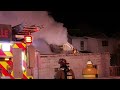 Structure fire Center Street Homer City Indiana County 2/6/22