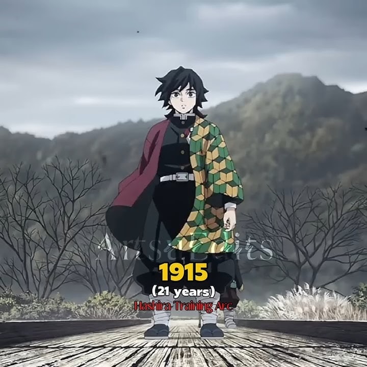 Giyuu Tomioka Through The Years (spoilers) #anime #kimetsunoyaiba #giyuutomioka