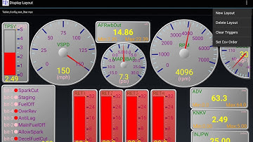 MPScandroid How to setup a logging trigger, & setup a vehicle profile
