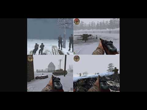 Скриншоты из Прототипа игр - Medal Of Honor Allied Assault SpearHead (Июнь-Июль 2002 Года)